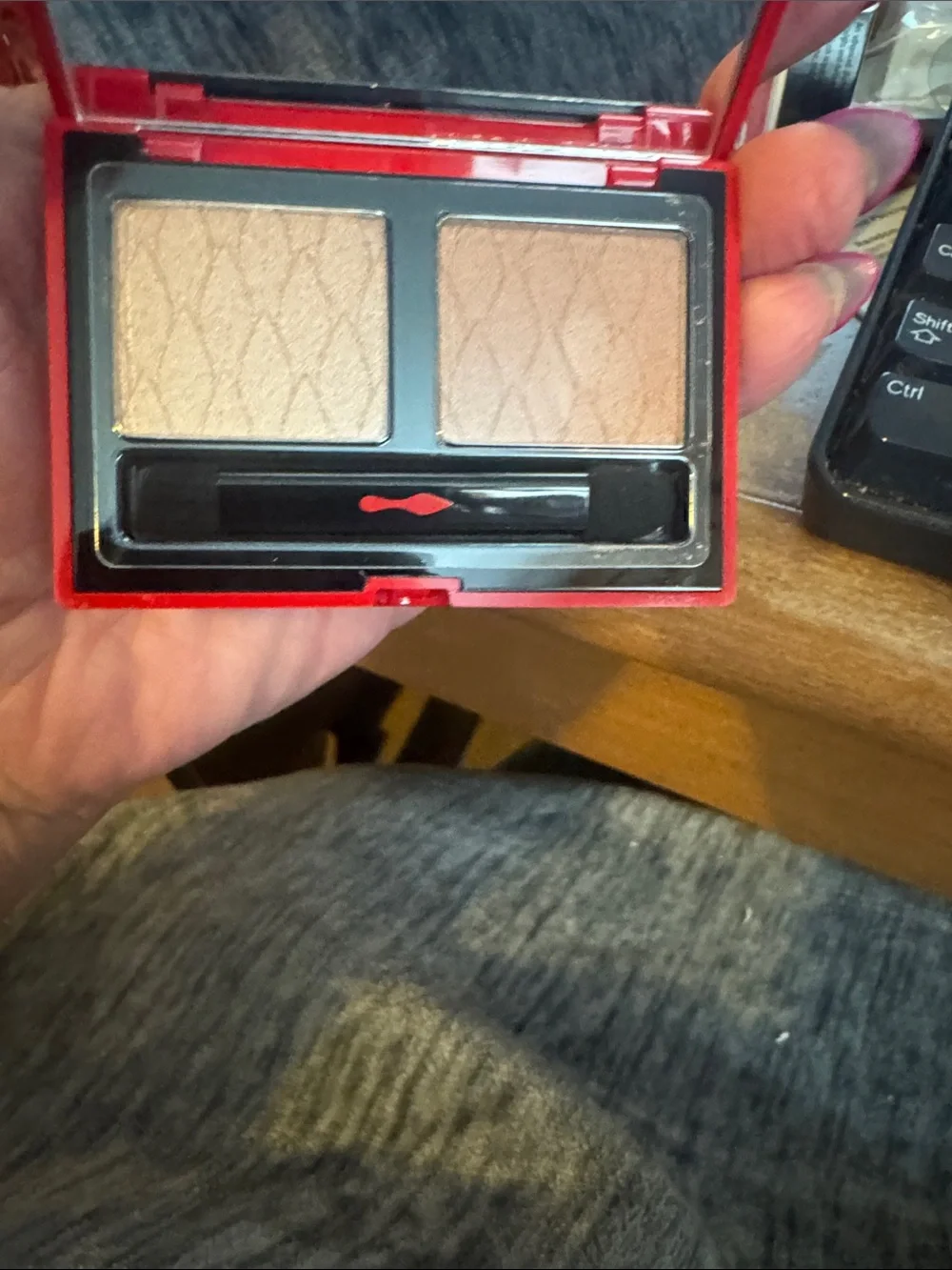 Christian Louboutin luxurious compact